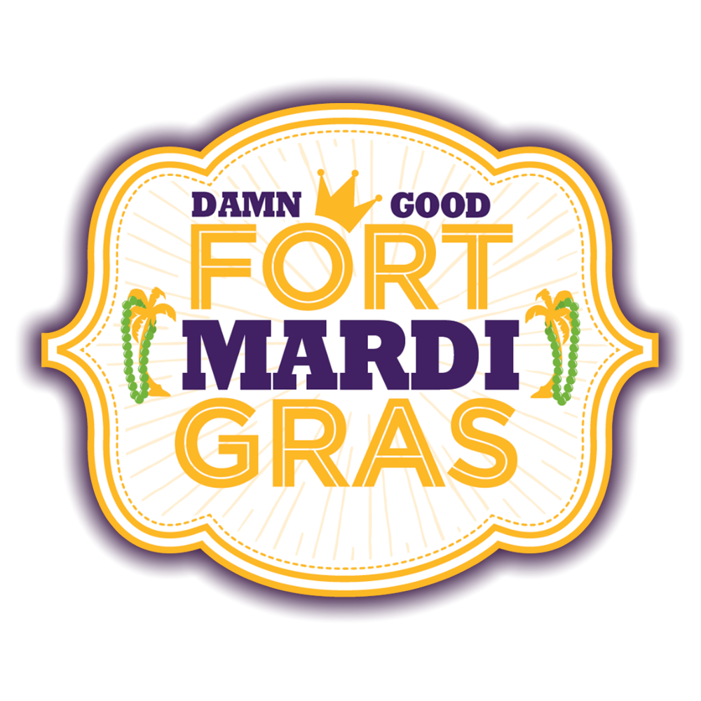 Image of the Fort Mardi Gras Logo